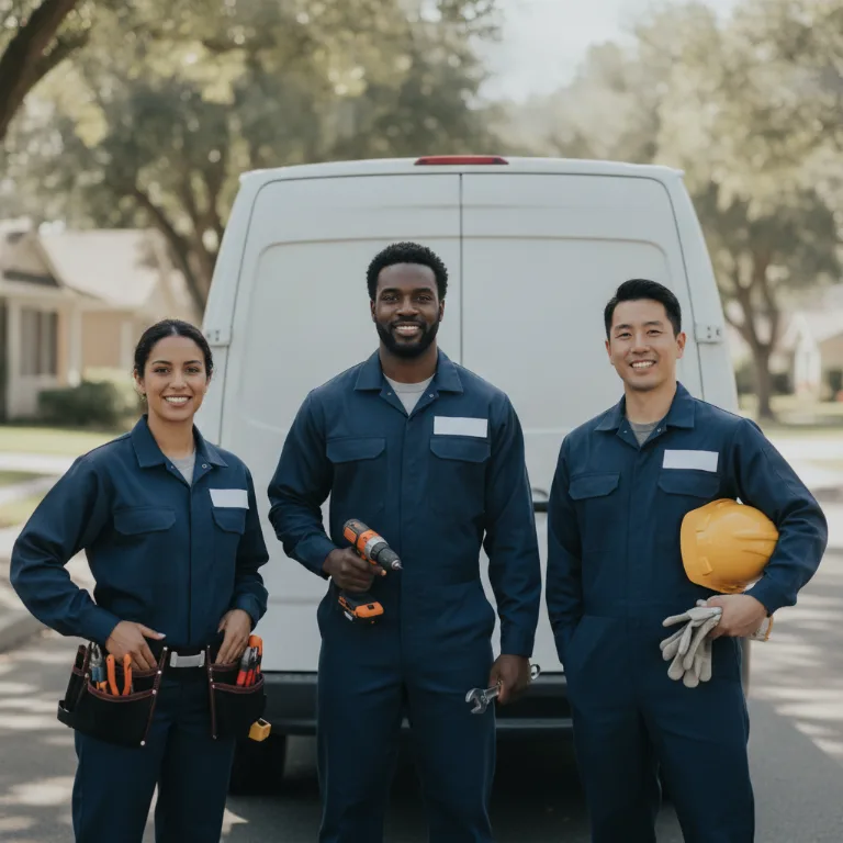 Electrician team in Houston